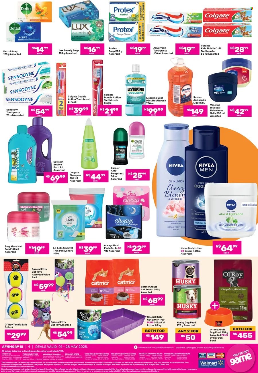 Game specials - 01/05/2025 - 28/05/2025. Page 1