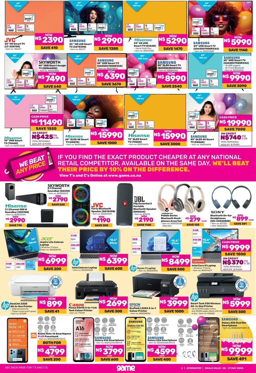 Game specials - 08/05/2025 - 21/05/2025. Page 1