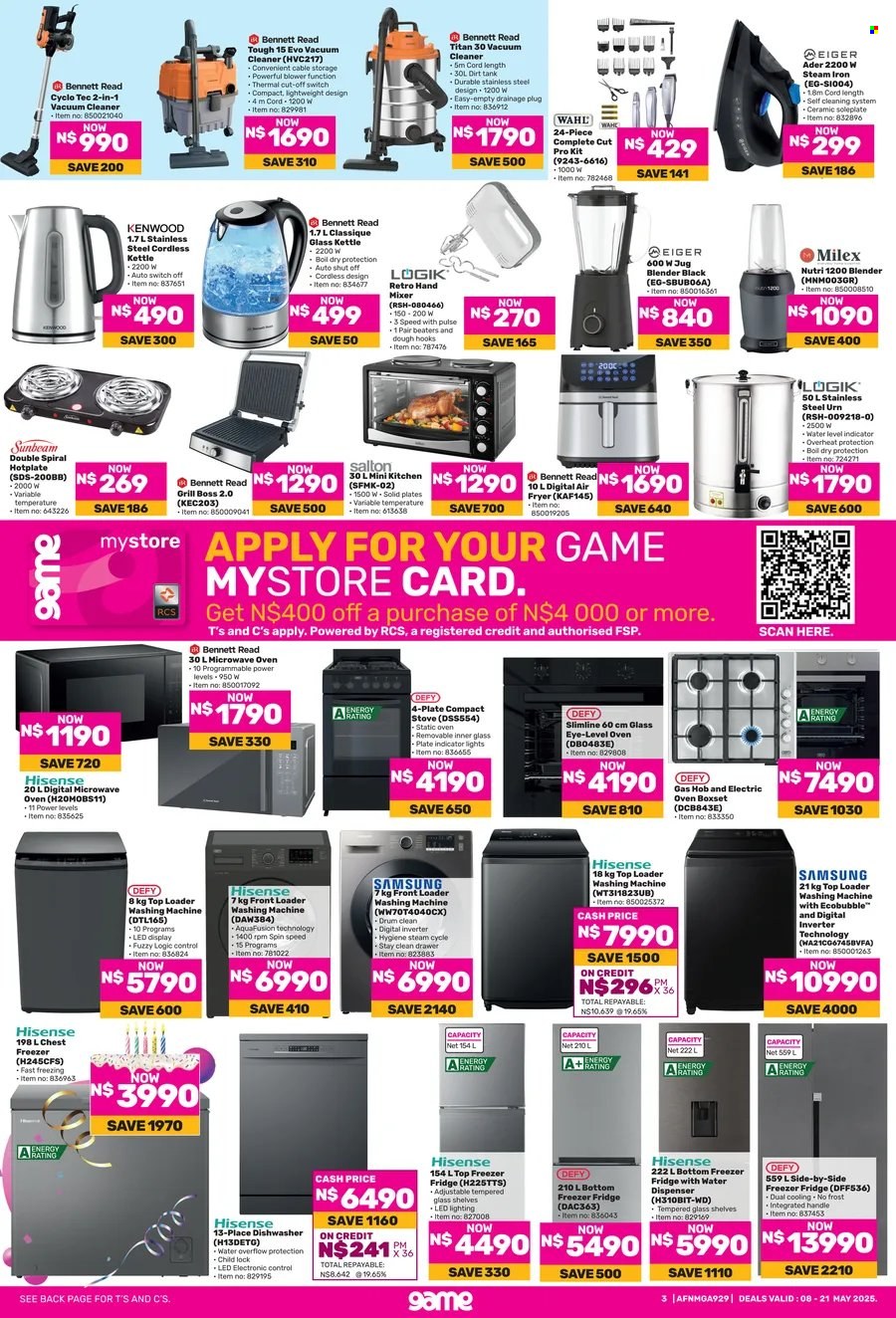 Game specials - 08/05/2025 - 21/05/2025. Page 1