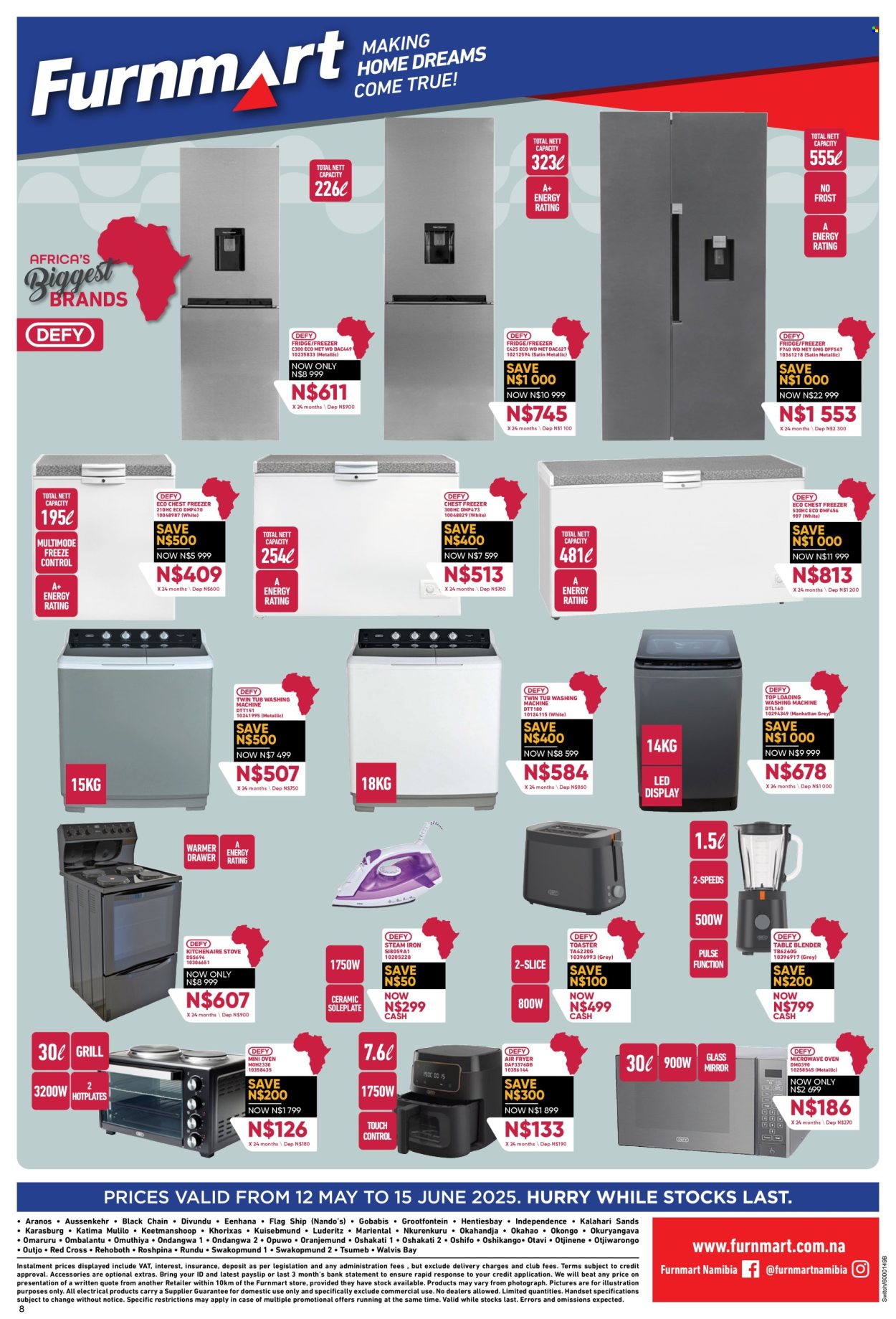 Furnmart specials - 12/05/2025 - 15/06/2025. Page 1