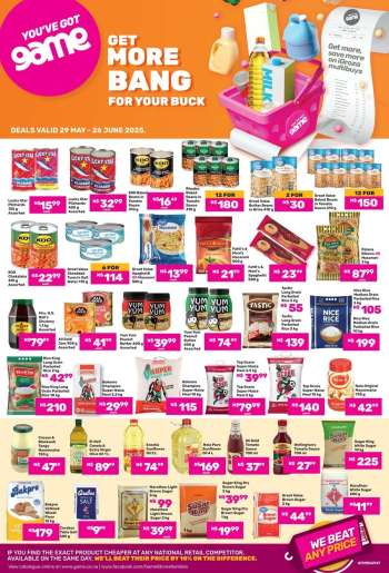 Game catalogue  - 29/05/2025 - 26/06/2025.