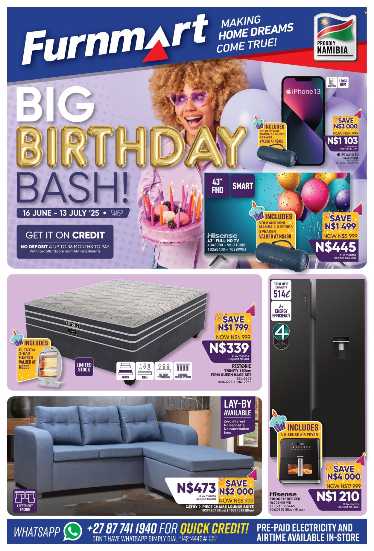 Furnmart specials - 16/06/2025 - 13/07/2025. Page 1