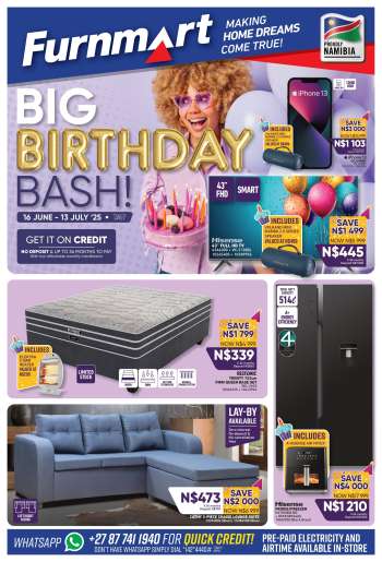 thumbnail - Furnmart catalogue - Birthday Bash