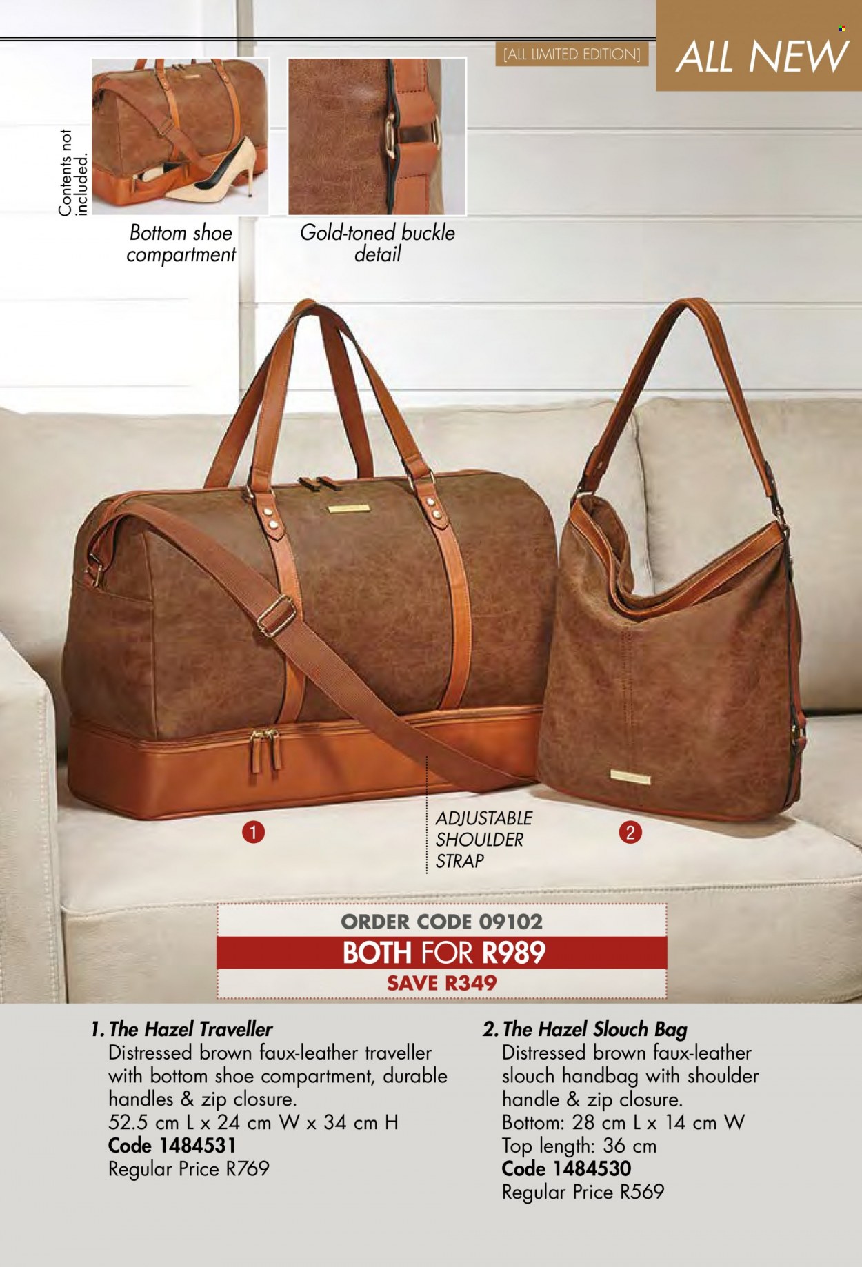 thumbnail - Justine catalogue  - 01/07/2022 - 31/07/2022 - Sales products - handbag. Page 63.