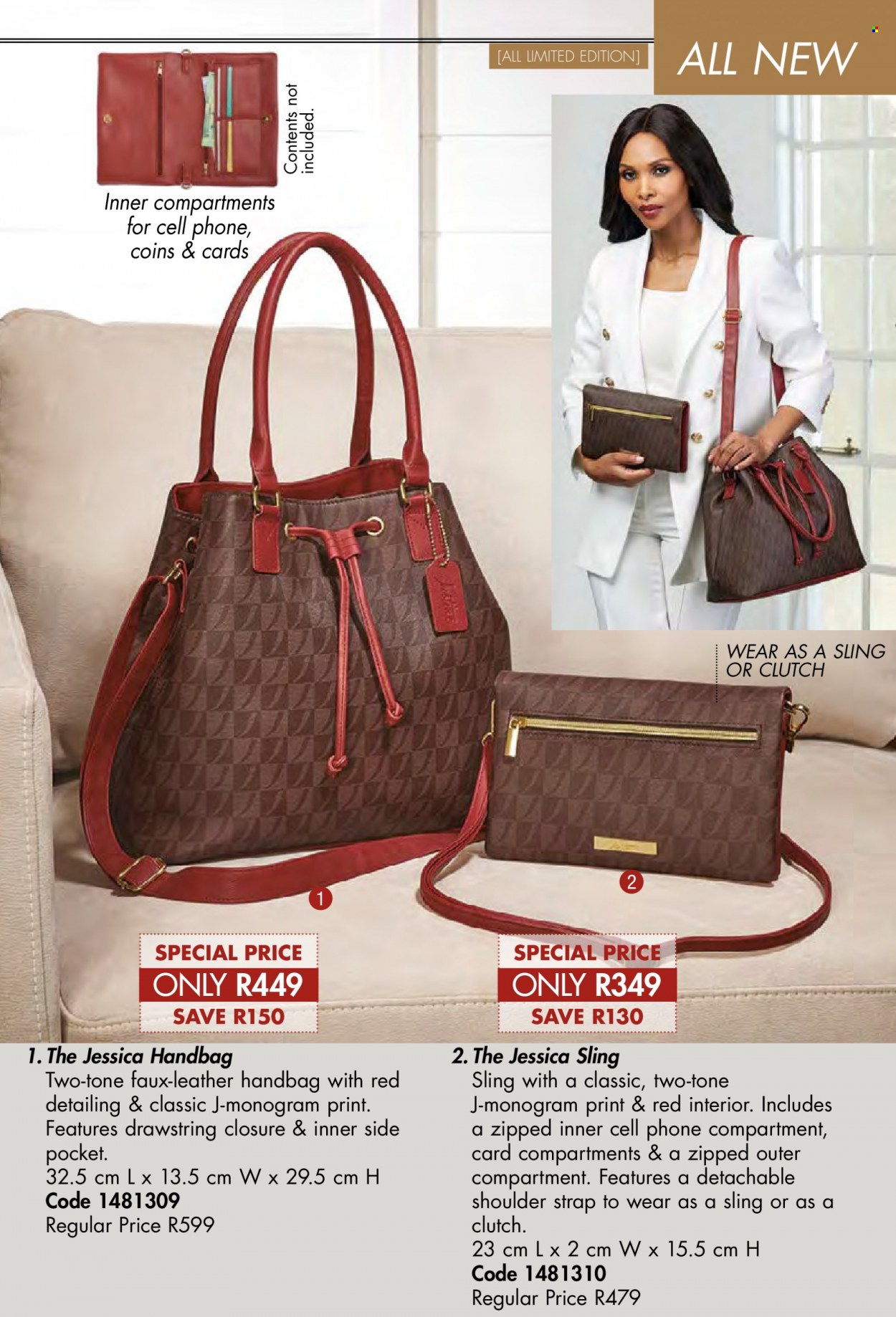 thumbnail - Justine catalogue  - 01/07/2022 - 31/07/2022 - Sales products - handbag. Page 65.
