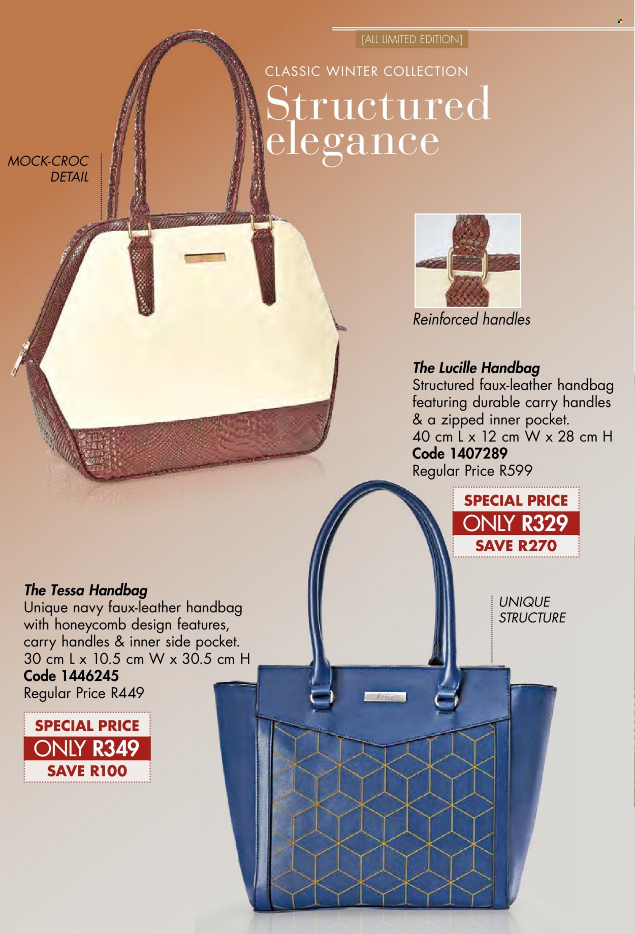 thumbnail - Justine catalogue  - 01/07/2022 - 31/07/2022 - Sales products - handbag. Page 66.