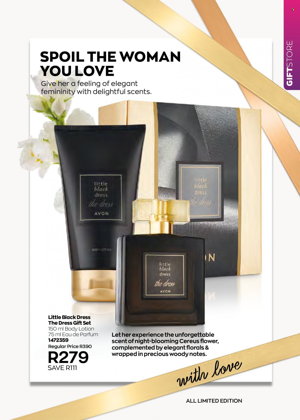Avon catalogue  - 01/05/2022 - 31/05/2022 - Sales products - Avon, body lotion, eau de parfum, gift set. Page 65.