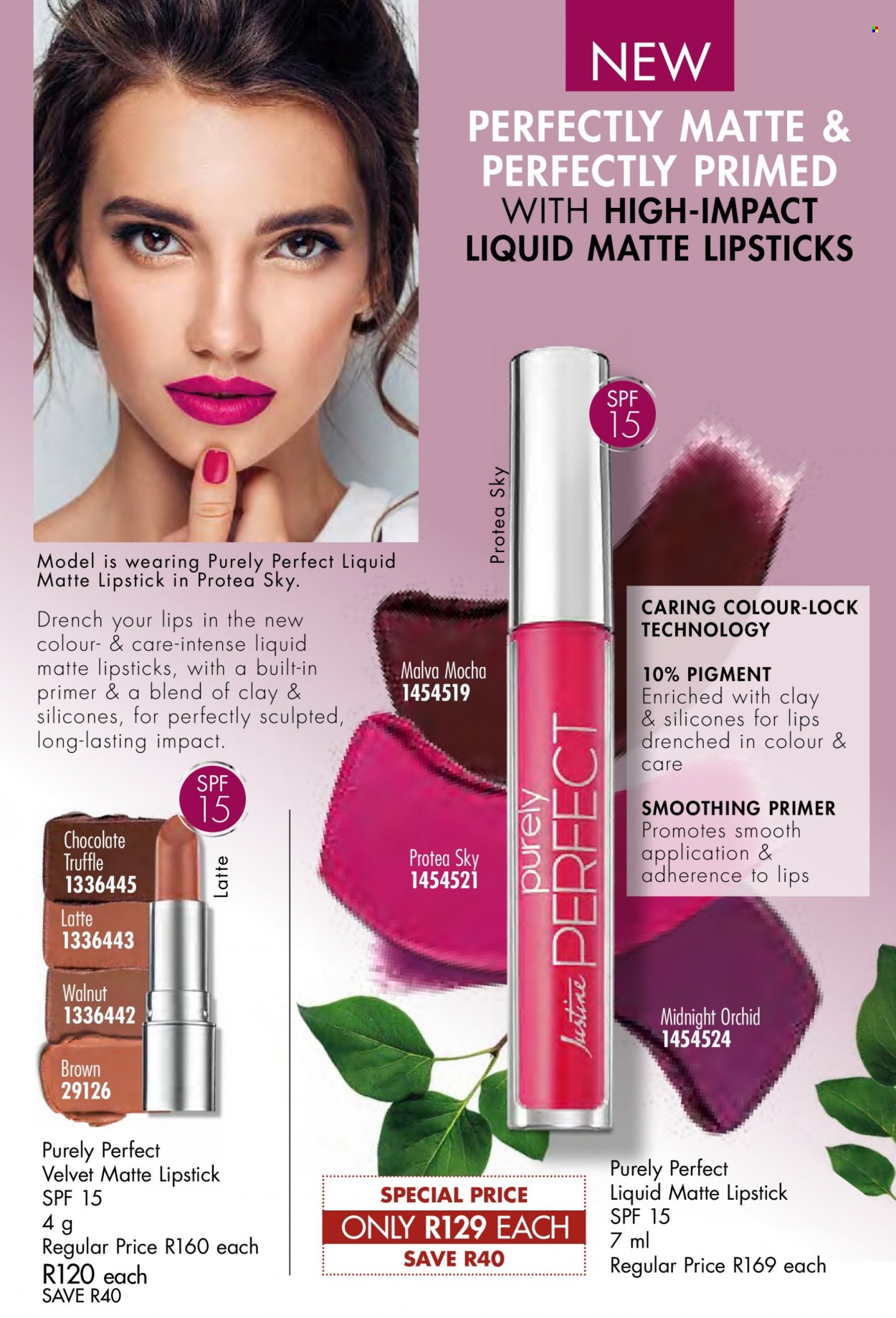 thumbnail - Justine catalogue  - 01/07/2022 - 31/07/2022 - Sales products - lipstick. Page 83.