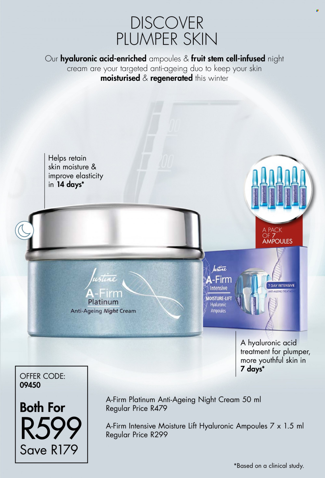 thumbnail - Justine catalogue  - 05/07/2022 - 31/07/2022 - Sales products - night cream. Page 23.