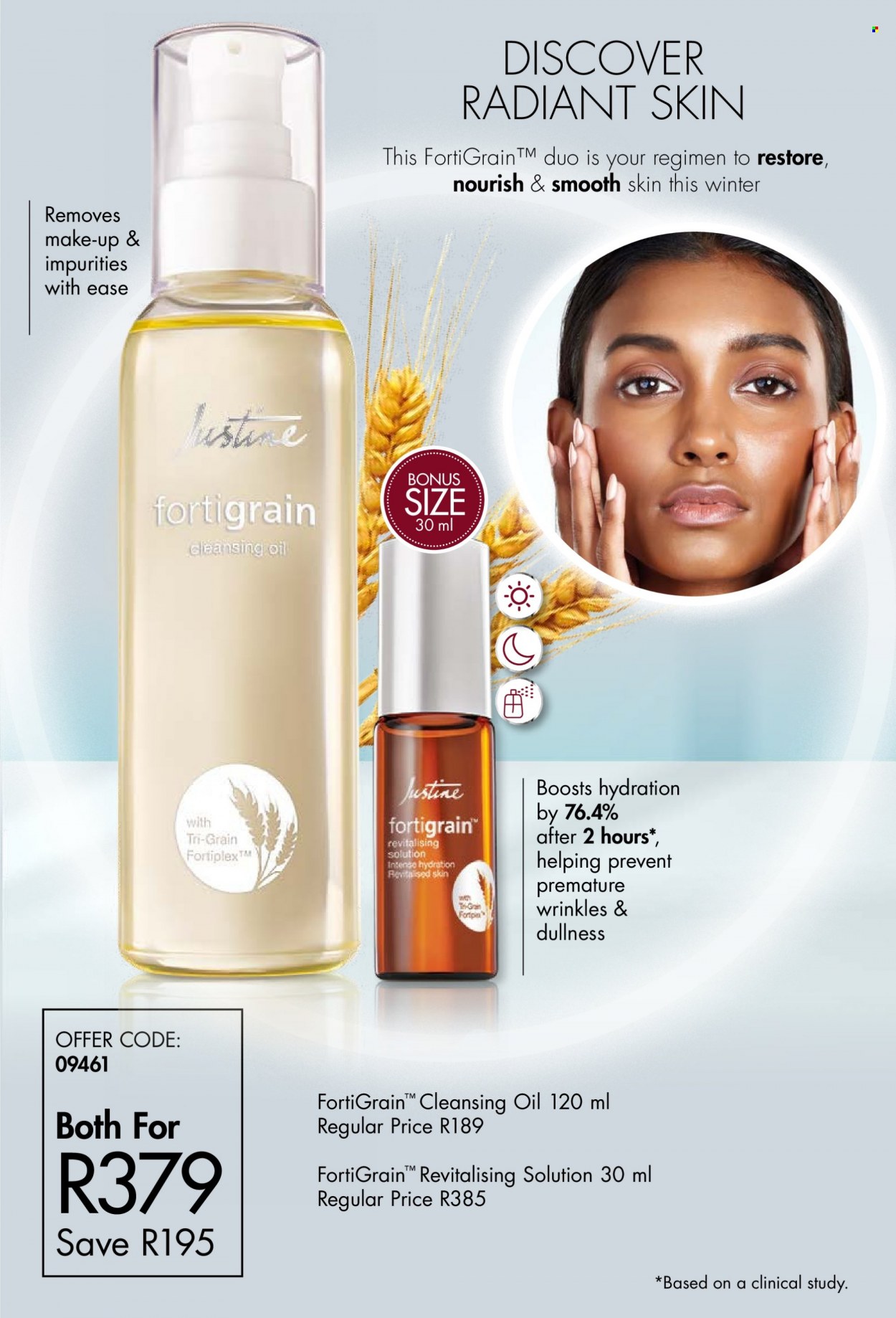 thumbnail - Justine catalogue  - 05/07/2022 - 31/07/2022 - Sales products - makeup remover. Page 25.