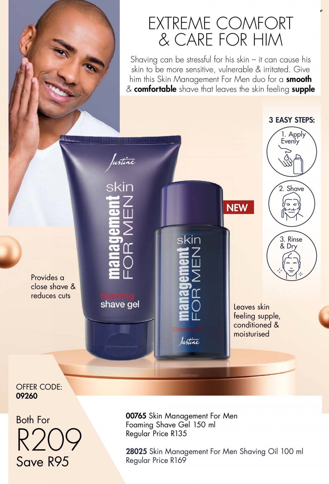thumbnail - Justine catalogue  - 07/07/2022 - 31/07/2022 - Sales products - shave gel. Page 20.