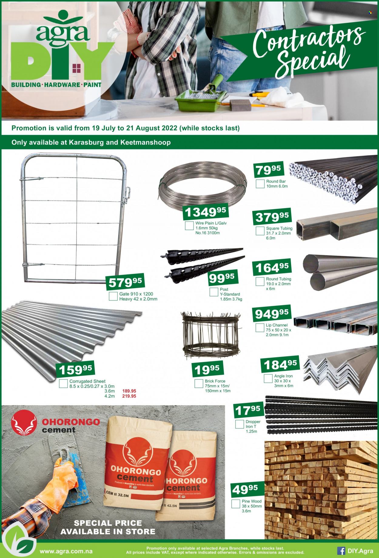 Agra catalogue  - 19/07/2022 - 21/08/2022 - Sales products - paint, brick. Page 6.