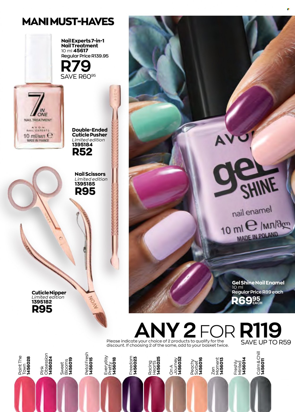 Avon catalogue  - 01/05/2022 - 31/05/2022 - Sales products - Avon, nail enamel, cuticle pusher. Page 94.